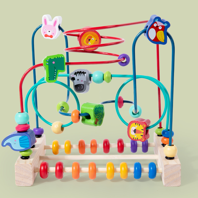 Montessori Toys Wooden Roller  - Kids Toys 3 Year Old ulasan dan harga