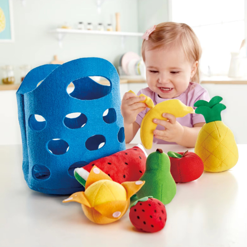 8pcs Felt Food vegetable baske - Kids Toys Kitchen Set ulasan dan harga