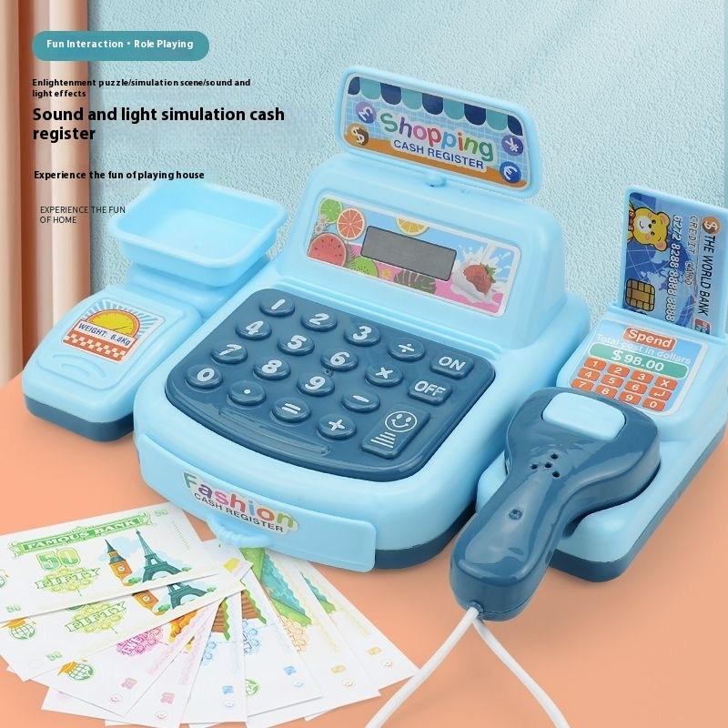 【New】1Set Electronic Game Ligh - Toy Cash Register ulasan dan harga