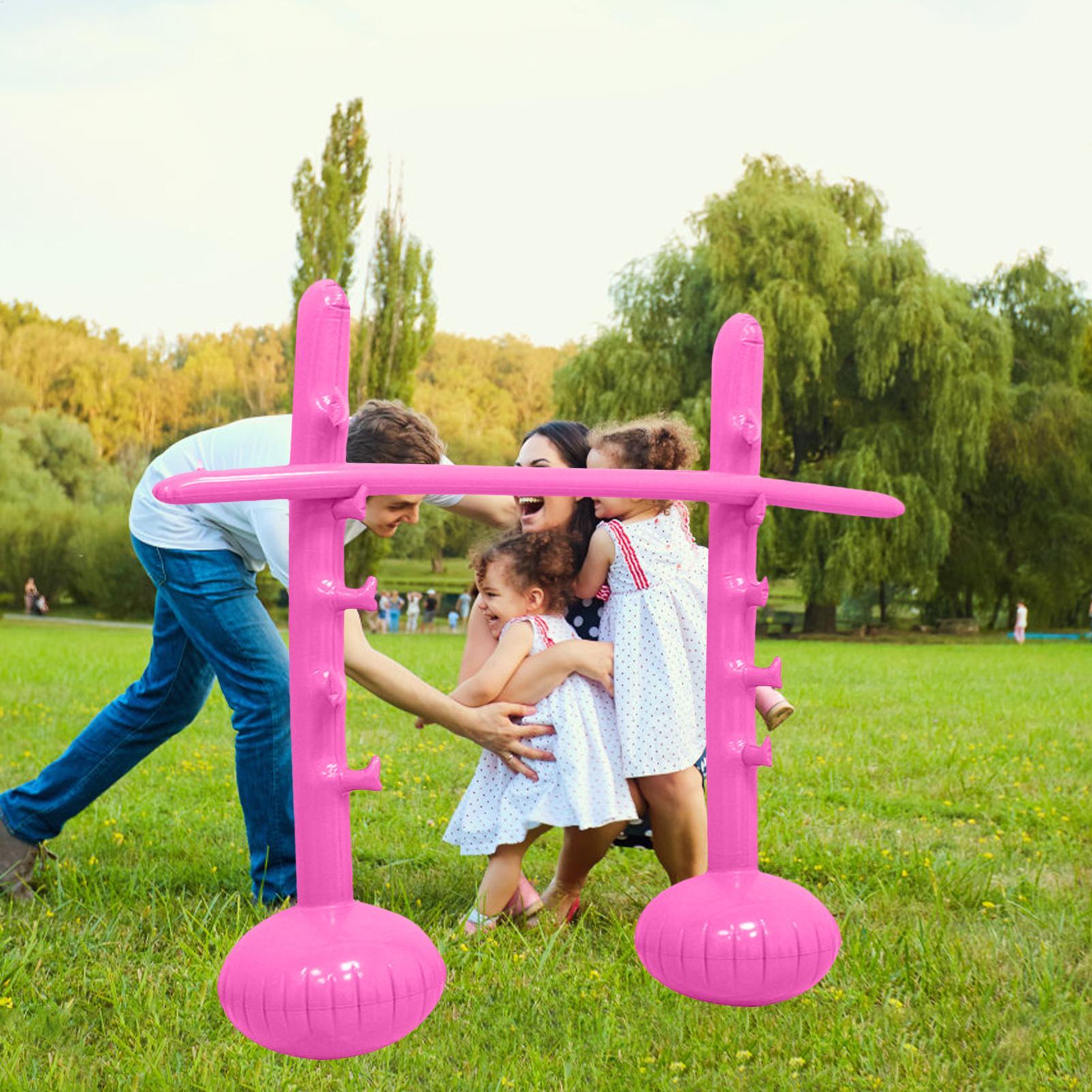 130CM Inflatable Limbo Game Se - Kids Yard Toys ulasan dan harga