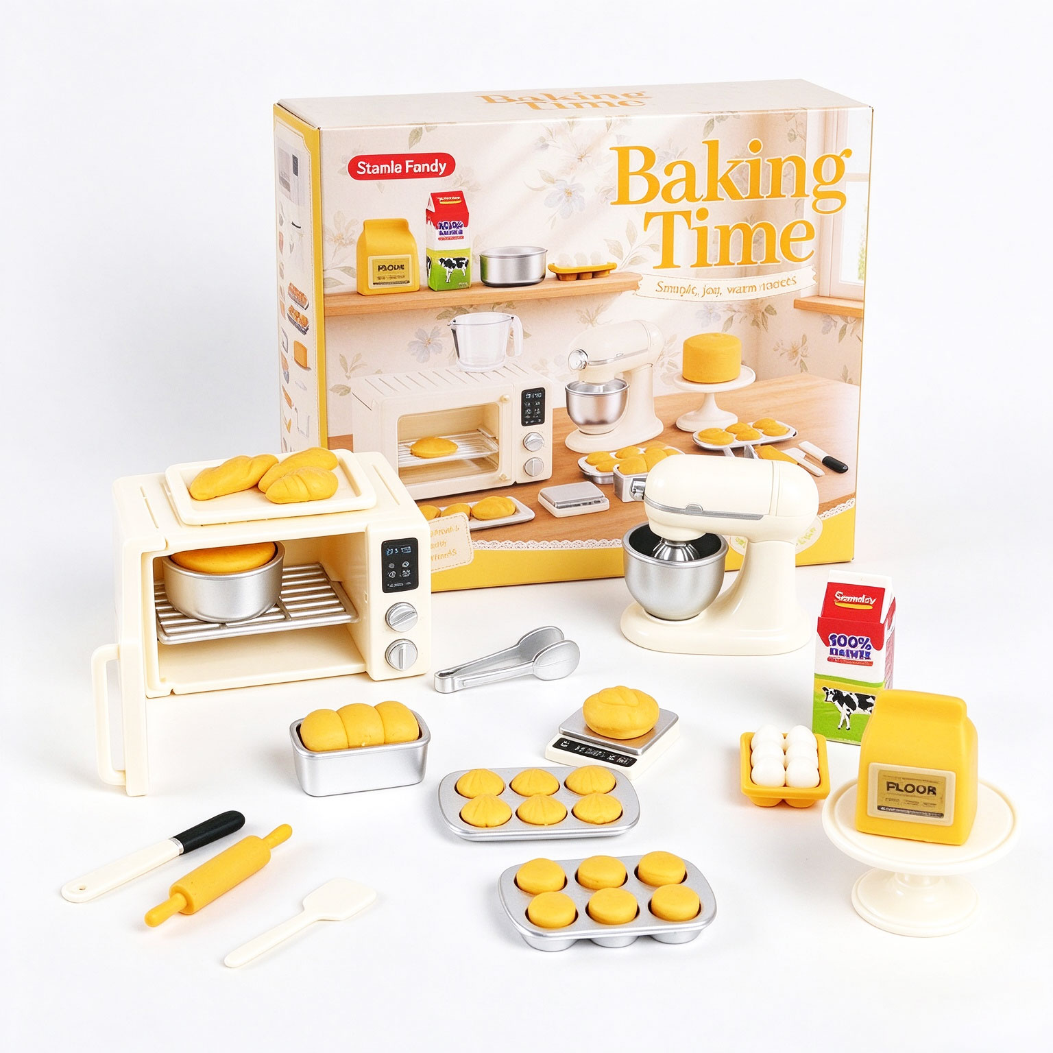 Mini Baking Pretend Play Set,  - Kids Toys Kitchen Set ulasan dan harga