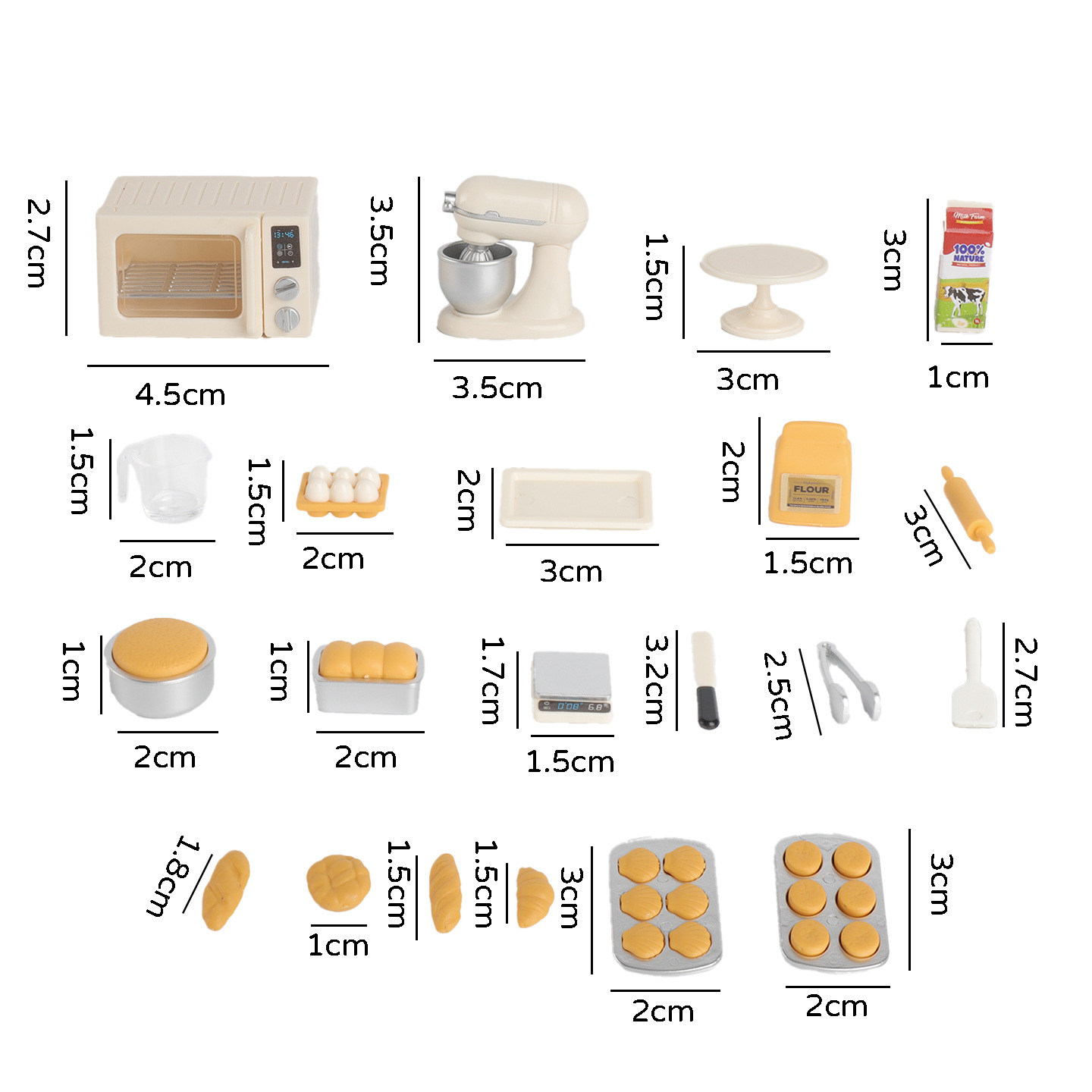 Mini Baking Pretend Play Set,  - Kids Toys Kitchen Set ulasan dan harga